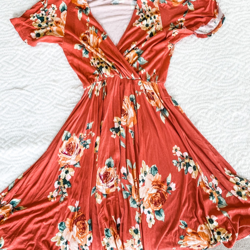 A line dress non maternity dress.